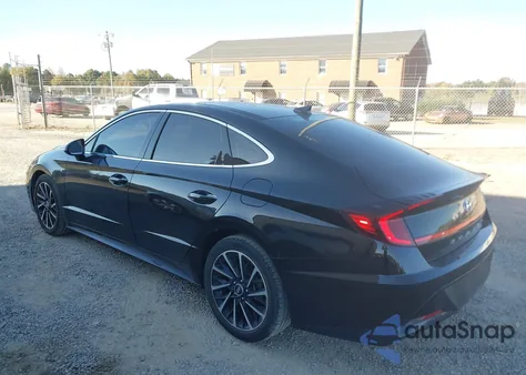 2020 Hyundai Sonata Sel Plus z USA, uszkodzony, nr VIN 5NPEJ4J27LH033174
